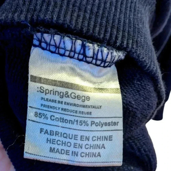 Spring&Gege Youth Hoodies Soft Hooded Full Zip Sweatshirts SZ 14 Years ( XXL) - Picture 4 of 7